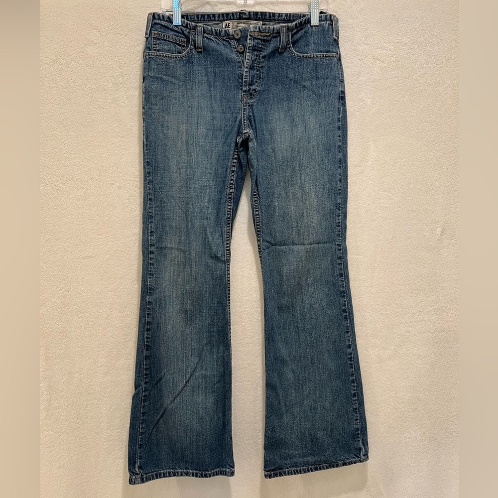 American Eagle Outfitters 4 Button Flare Jeans